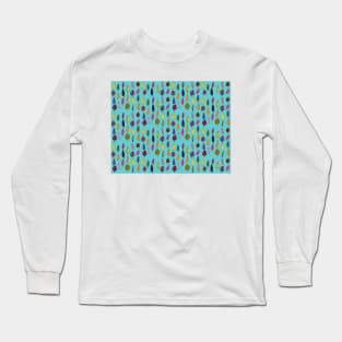 Australian Eucalyptus gum leaves colours of the rainbow Long Sleeve T-Shirt